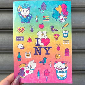 I love New York - funny cute pretty and puppycat in NYC