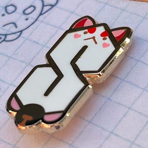 Stussy Puppycat - Valentine&#39;s Day Version Mini Pin - Bee and Puppycat