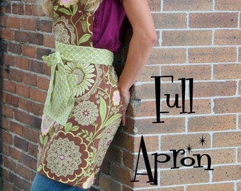 Women's Full Apron by Everyday Chic PDF Pattern Tutorial