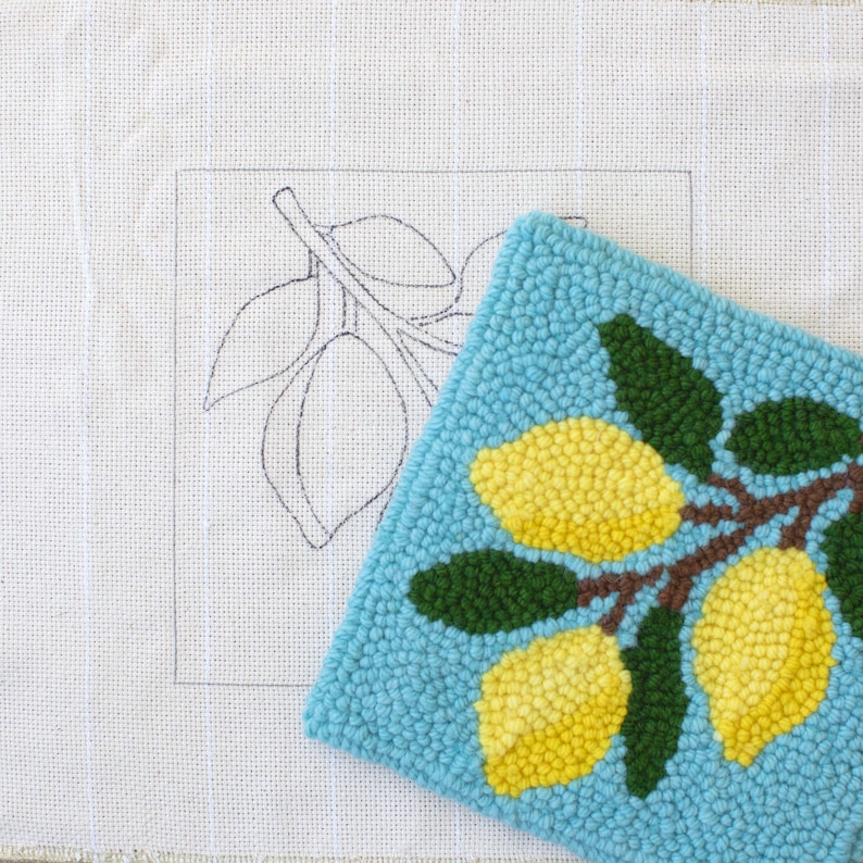 Punch Needle Starter Kit | Beginner Punch Needle Kit With Oxford Needle ...