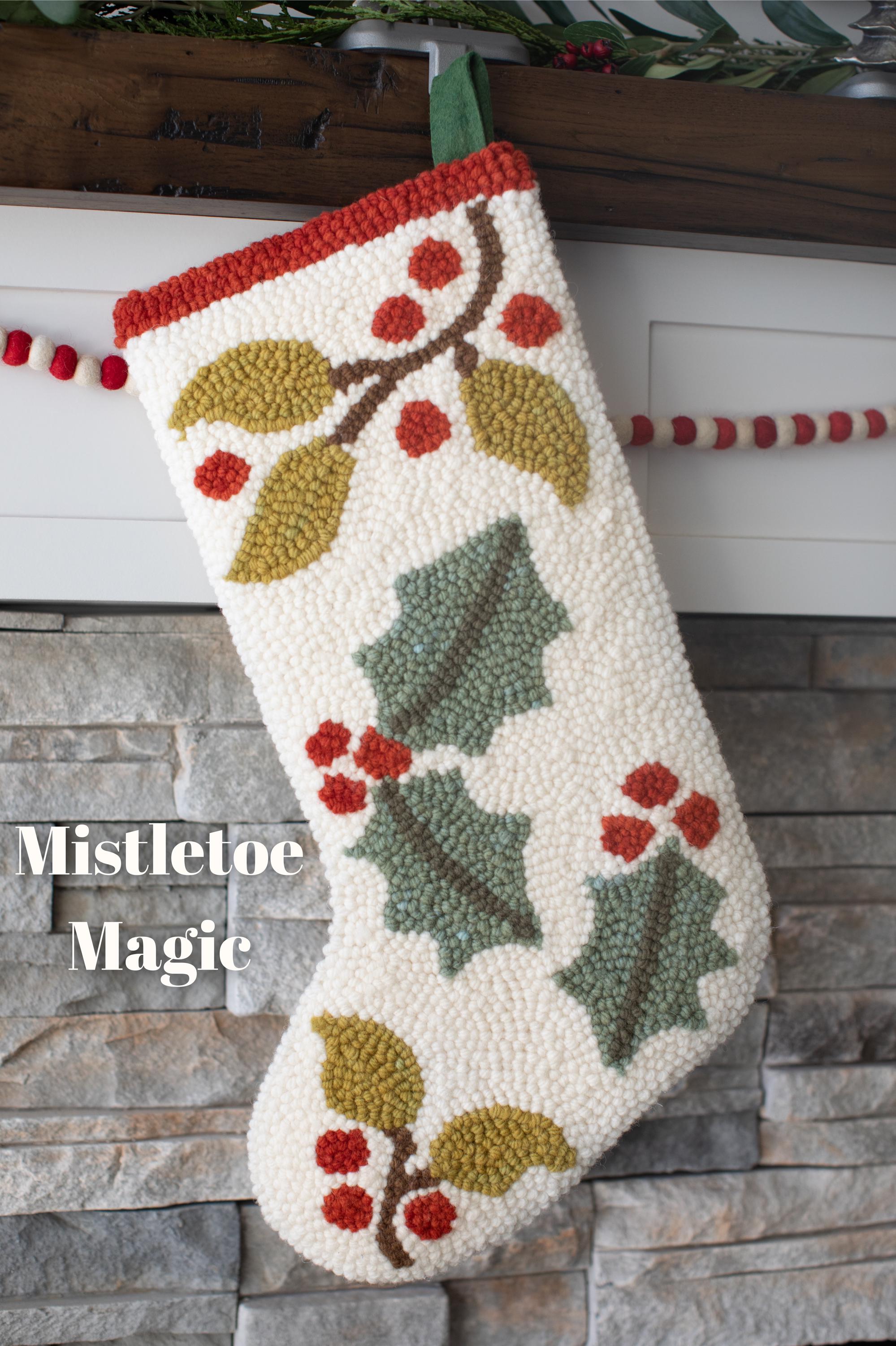 DIY Christmas Stocking Punch Needle Pattern and PDF Instructions - Etsy