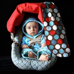 Car Seat Cover Up Canopy Tent PDF Pattern Tutorial image 2