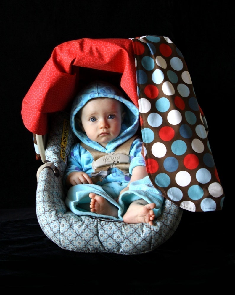 Car Seat Cover Up Canopy Tent PDF Pattern Tutorial image 2