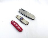 Vintage pocket knife lot of 3 mid century texas souvenir mother of pearl