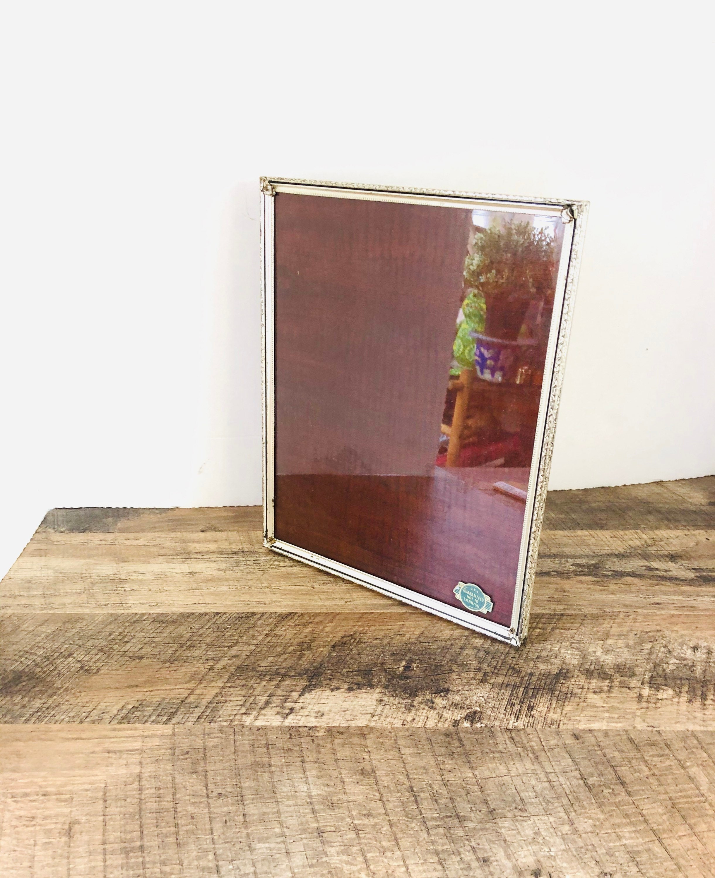 VINTAGE gold Frame Mid century Picture Frame 8 x 10 Etsy