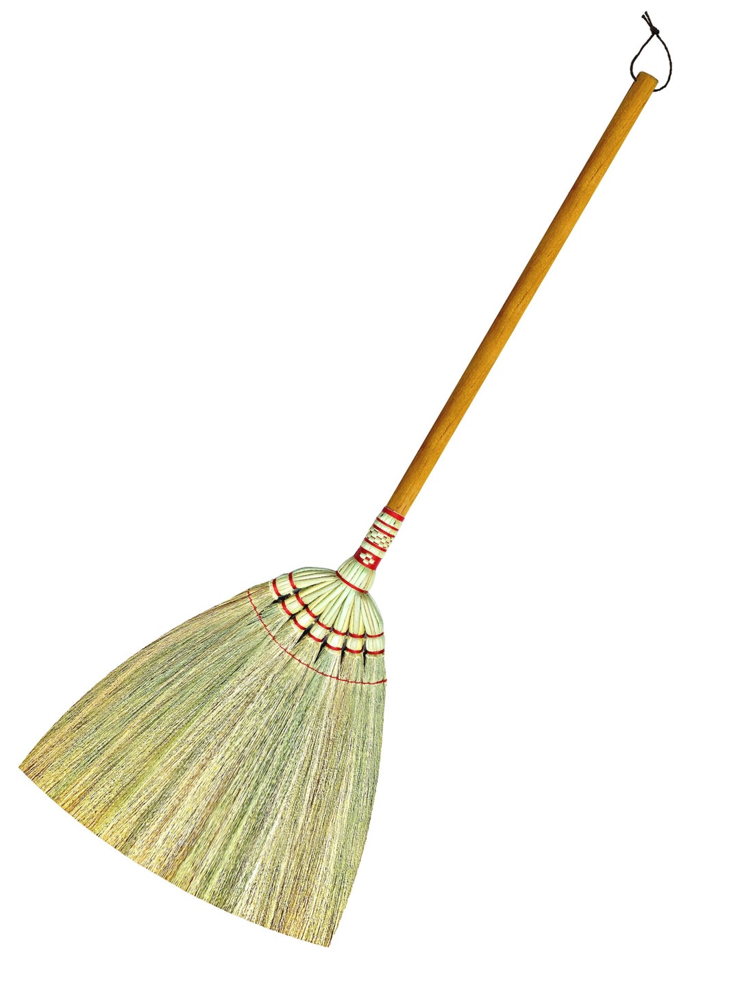 Handmade Whisk Sweeping Broom Asian Broom 46 Inch Straw Soft Broom Long ...