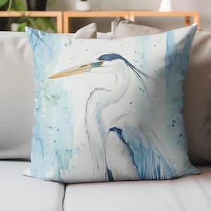 Tropical Palm Frond Throw Pillow, Ivory Botanical Cushion, Green Foliage Pillow Cover, Square Pillow Case, Tropical Home Decor