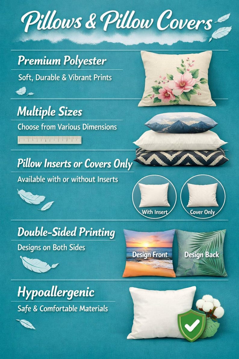 Pillows & Pillow Covers