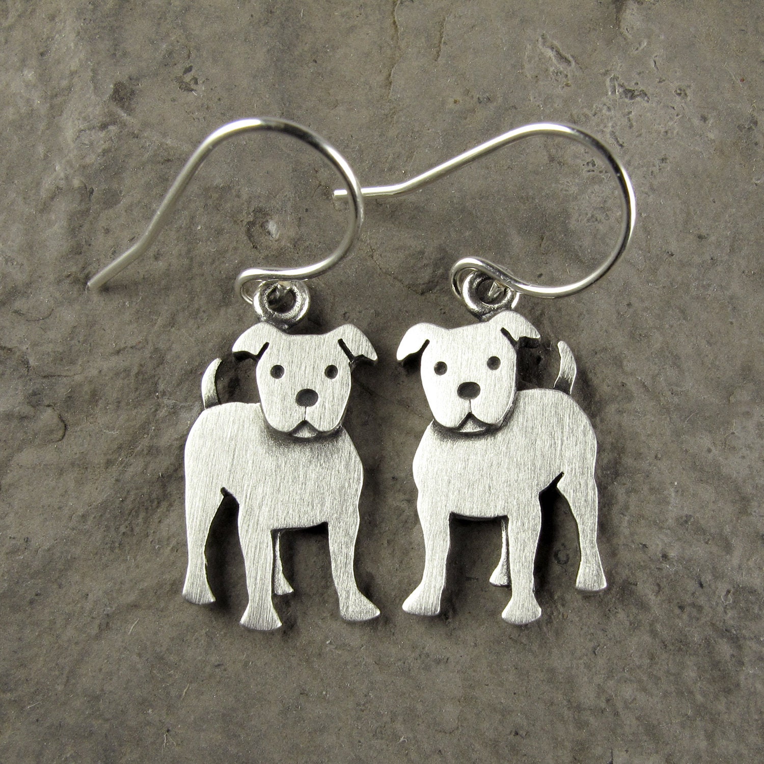 pit bull earrings
