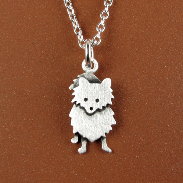 Piccolo ciondolo/collana Pomerania - argento sterling