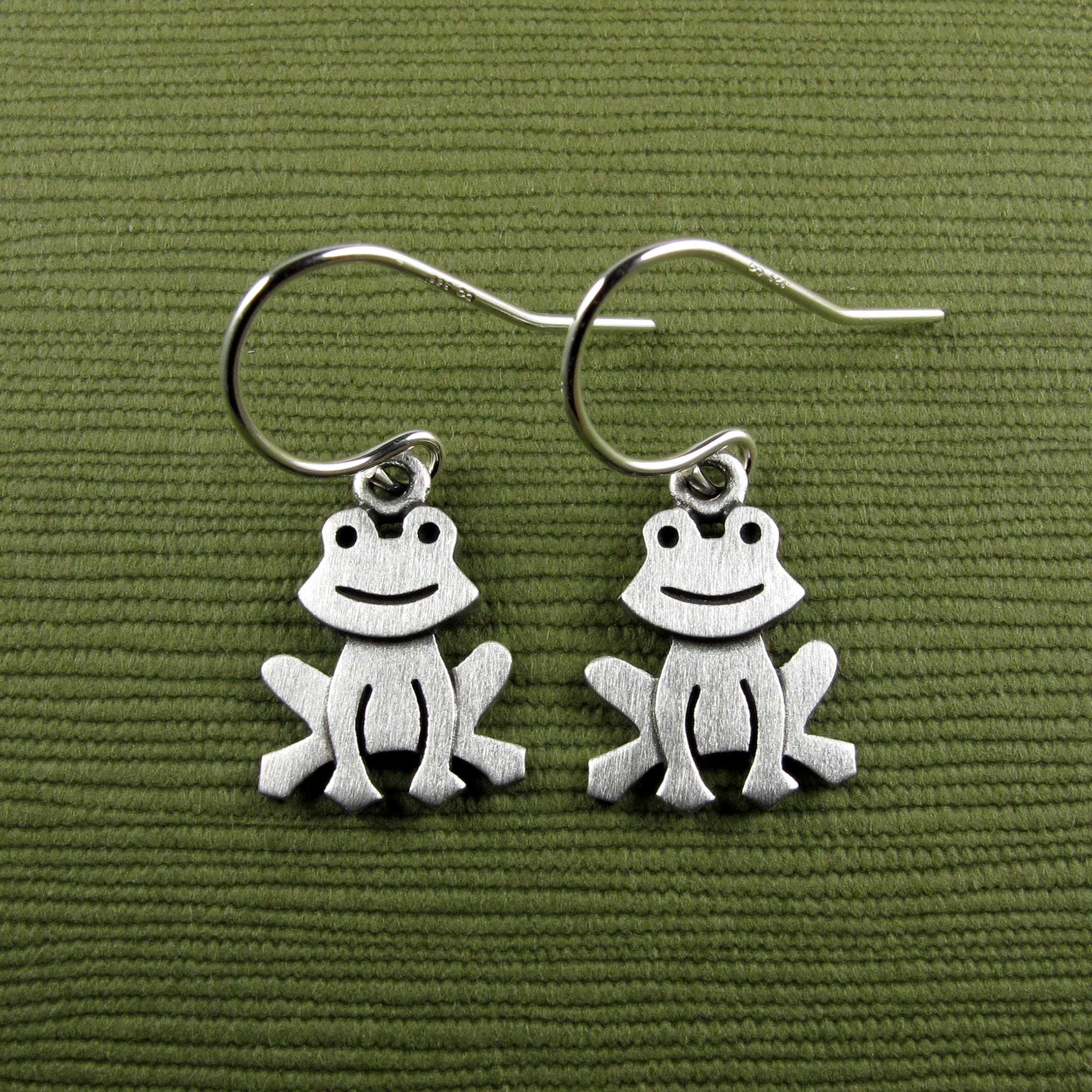 Etsy cheap frog earrings