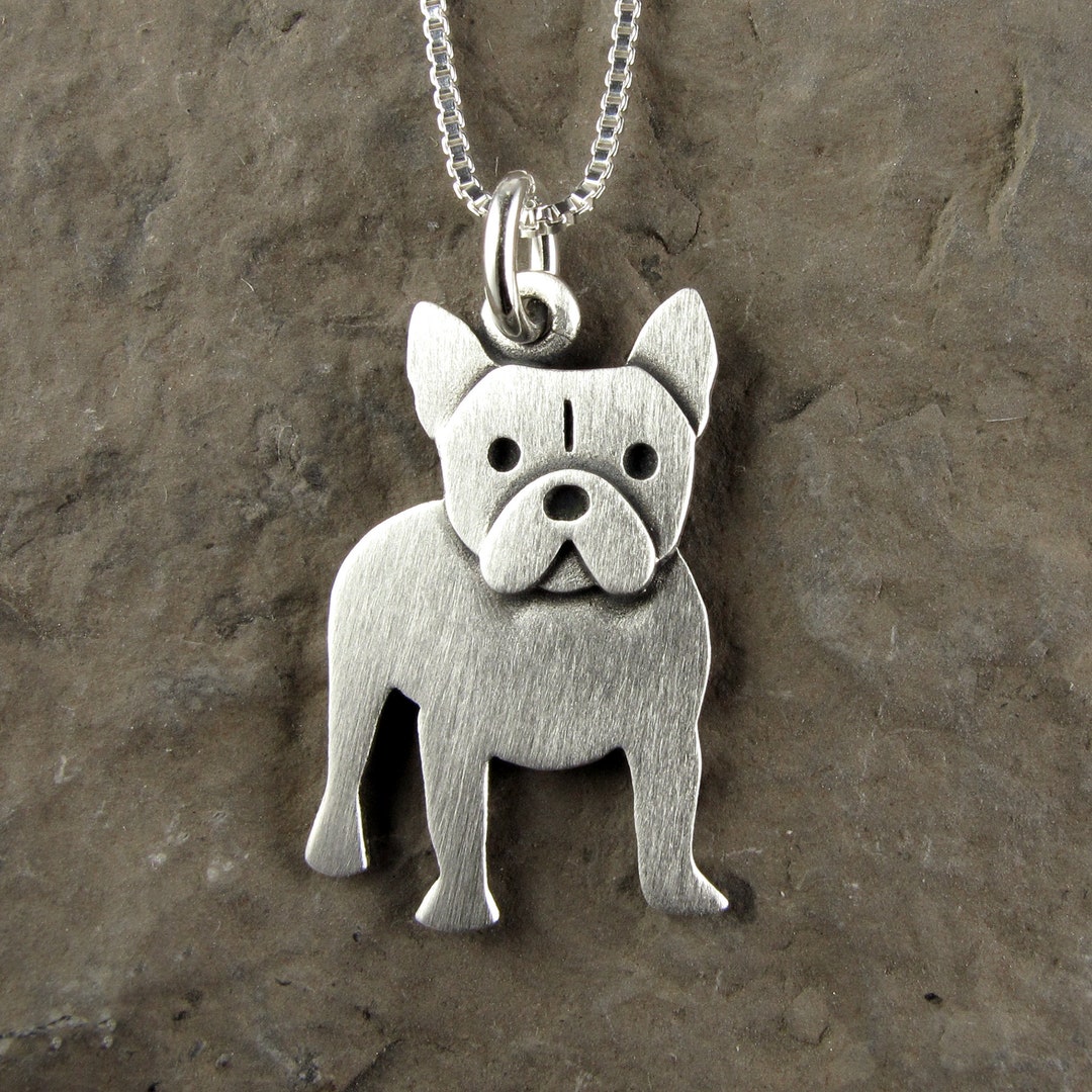 Midir&Etain Französische Bulldogge Halskette 925 Sterling Silber Niedliches  Tier Hund Anhänger Halskette Französische Bulldogge Schmuck Geschenke für  Frauen Mädchen Tierliebhaber : : Fashion
