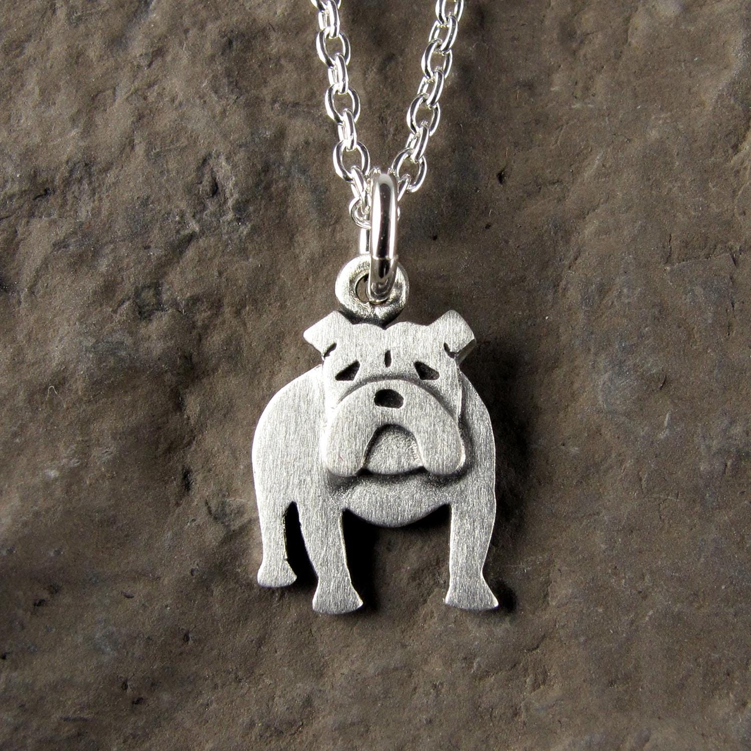 Bulldog Pendant - Etsy Bulldog Pendant - Etsy
