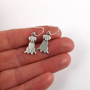 Labrador Retriever Earrings, Black, Chocolate Or Yellow Lab