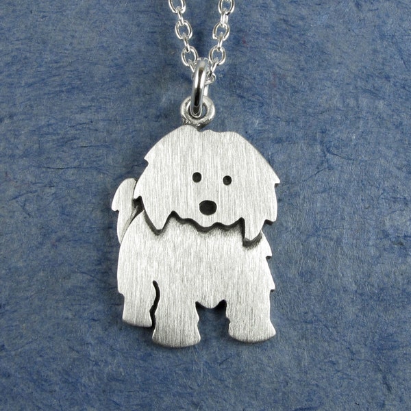 Coton de Tulear pendant / necklace (larger size)