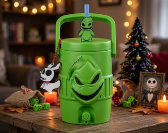 Halloween Character Can Cooler STL File | Spooky Drink Holder | 3MF STL 3D Print File