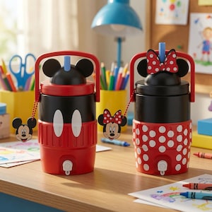 Cartoon Character Can Cooler Bundle STL File | Mouse Inspired Drink Holder Set | 3MF STL 3D Print File
