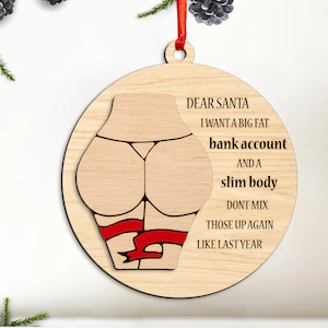 Divertente ornamento di Natale per adulti SVG, divertente ornamento di Natale in formato Svg, ornamento per adulti in formato SVG, decorazioni di Natale in formato Svg, Natale in formato Svg, Glowforge Files