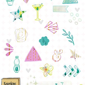 March & Showers Goodnotes Planner Stickers image 4