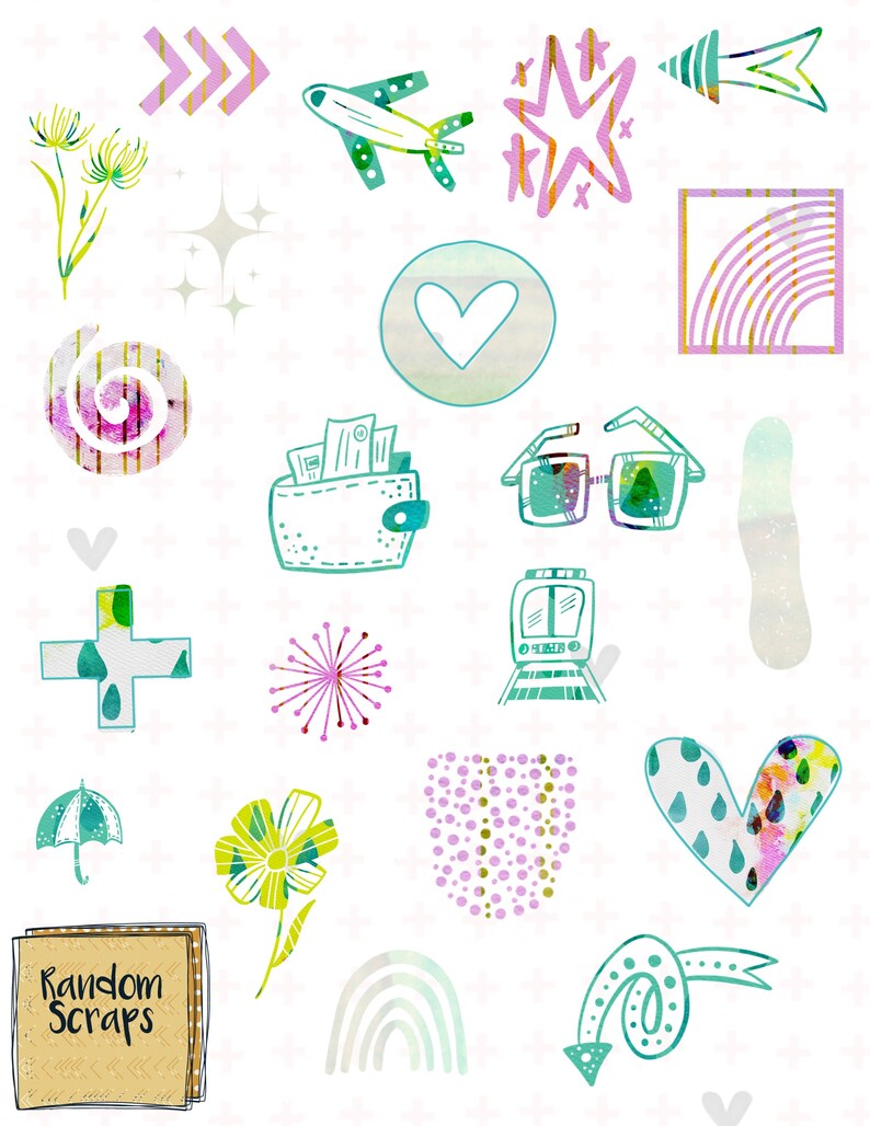 March & Showers Goodnotes Planner Stickers image 3