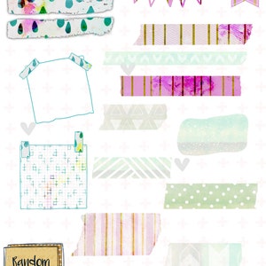 March & Showers Goodnotes Planner Stickers image 5