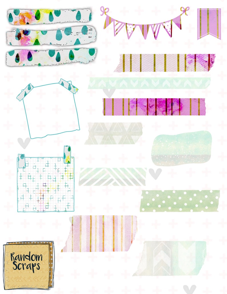 March & Showers Goodnotes Planner Stickers image 5