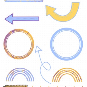 Lavender & Lemonade Goodnotes Planner Stickers image 7