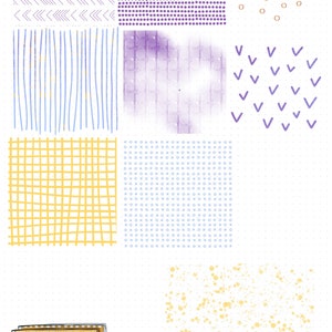 Lavender & Lemonade Goodnotes Planner Stickers image 2