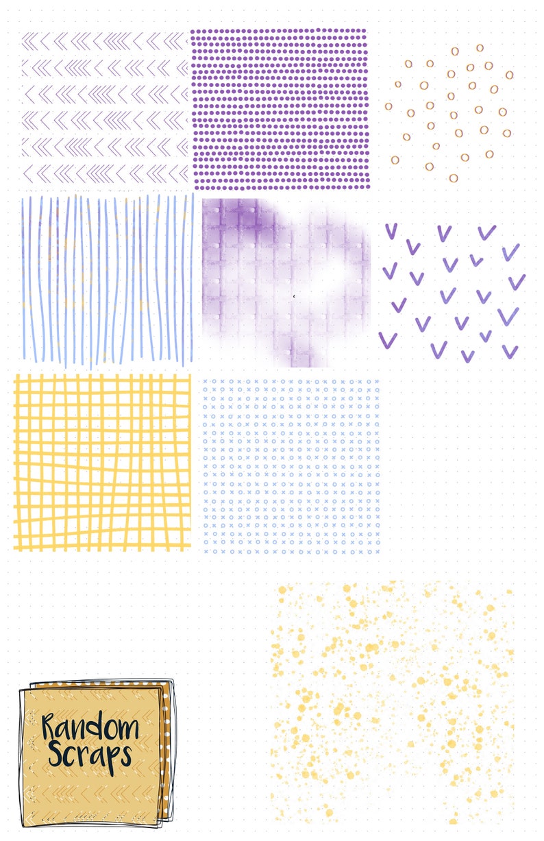 Lavender & Lemonade Goodnotes Planner Stickers image 2