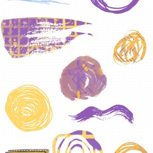 Lavender & Lemonade Goodnotes Planner Stickers image 4