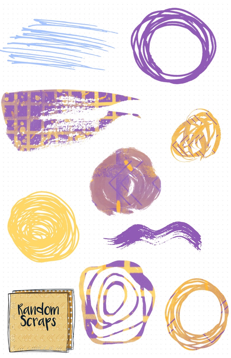 Lavender & Lemonade Goodnotes Planner Stickers image 4