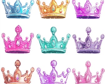 9+ * Crown Emotes - Icons - Ready To Use! - Crown Emojis, Regal Emotes, Kick, Diamond Emotes, Colorful Emotes, Royal Emotes, Twitch Emotes