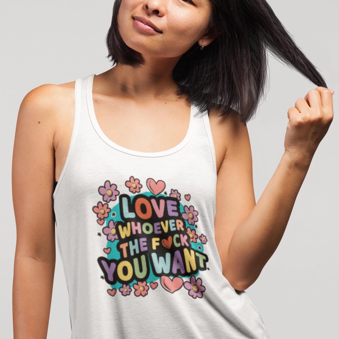 Love Whoever Tank - Etsy