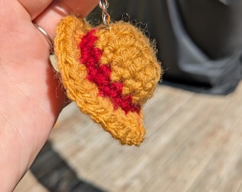 Luffy hat keychains