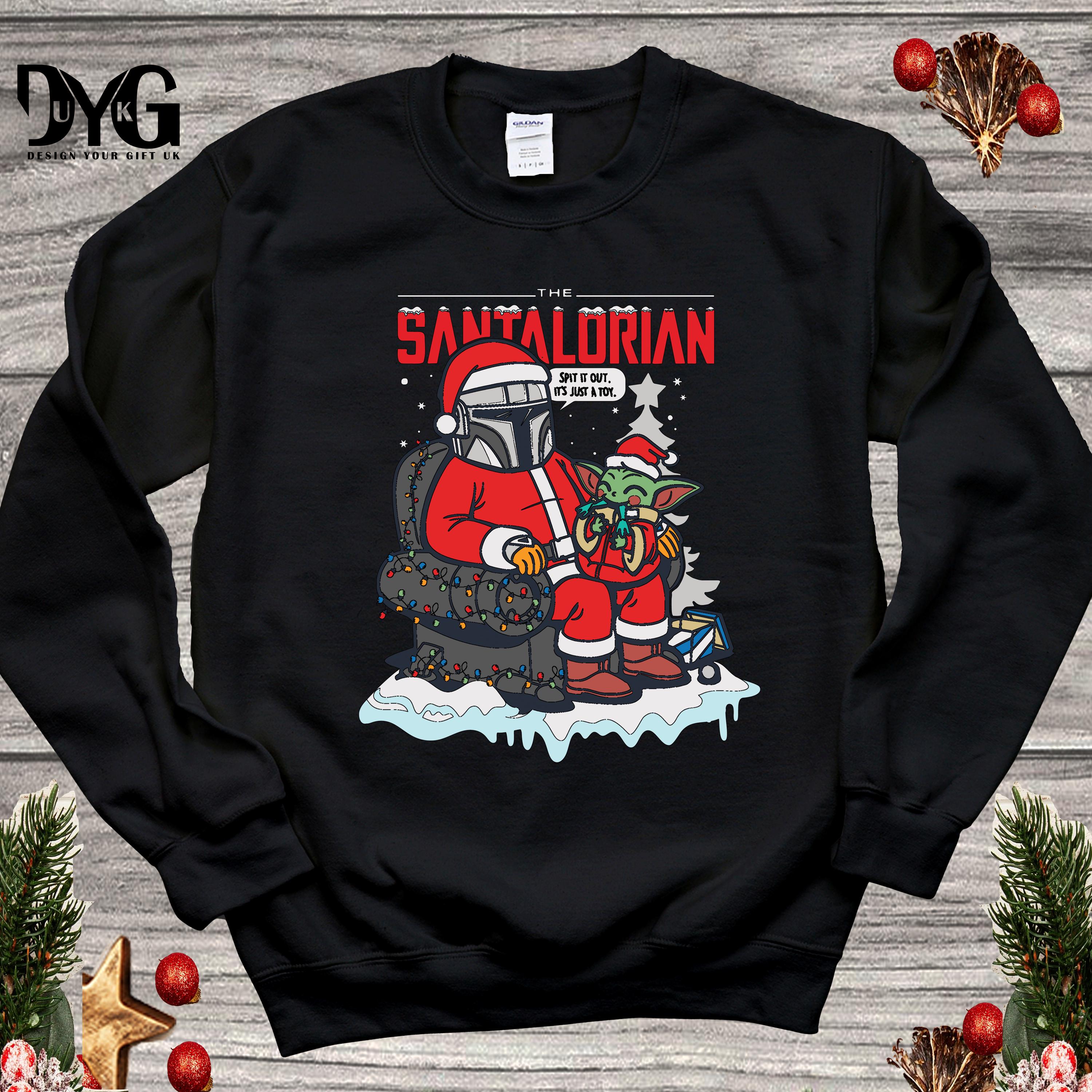 Christmas Jumper Grogu UK