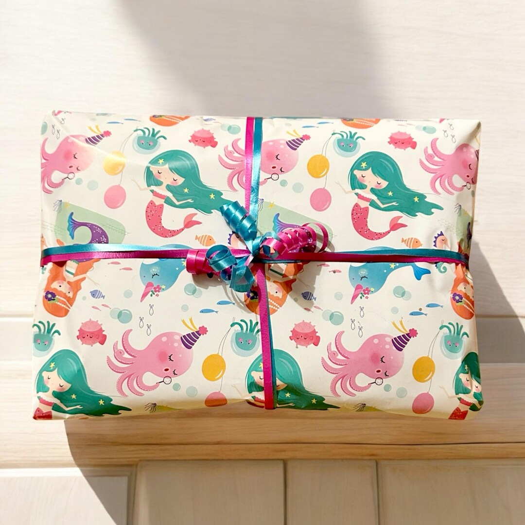 Mermaid Party Games Ready Made Pass the Parcel Prefilled Pass the ...
