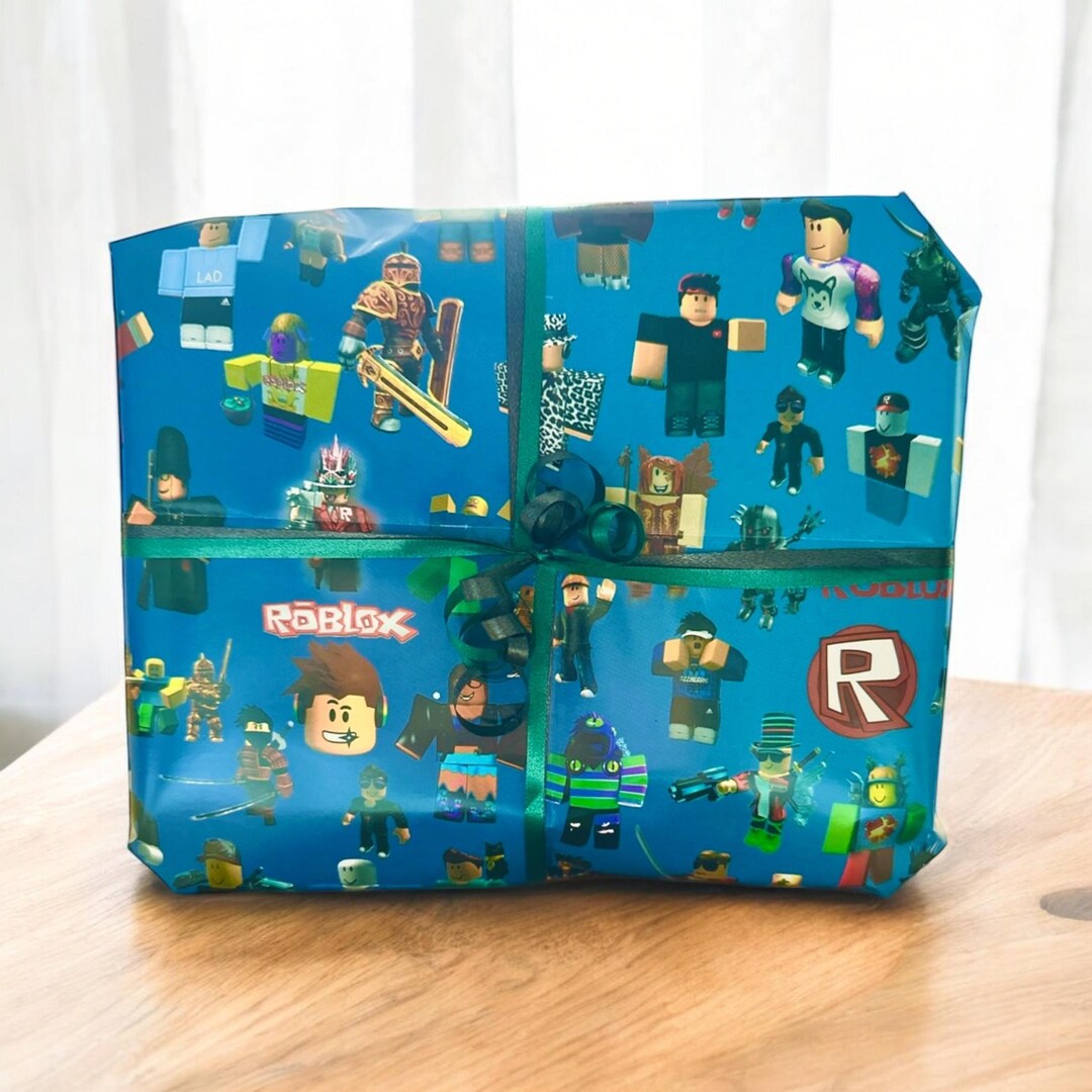 Roblox Party Supplies Boys Pass the Parcel Ready Made Pass the Parcel ...