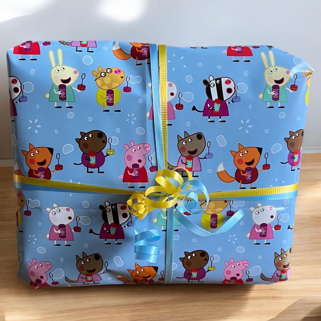 Peppa Pig Pass Parcel Peppa Party Games Ready Made Pass the Parcel Kids ...