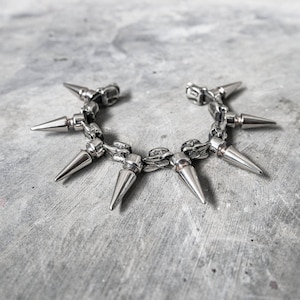 Vertebrae Spike 2.0 Metal Bracelet I Mens Bracelet I Womens Bracelet I Punk Bracelet