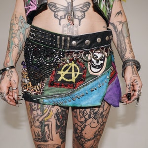 Colorful Punk AF Skirt