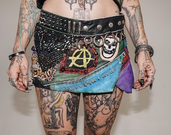 Colorful Punk AF Skirt