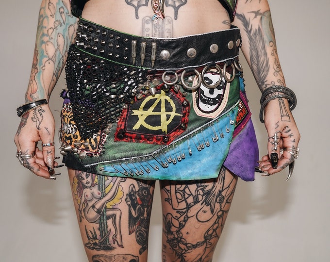 Colorful Punk AF Skirt