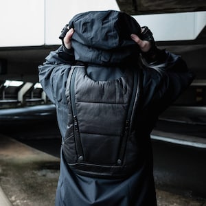 RESIST-TECH Leather Ninja Backpack by Jungle Tribe