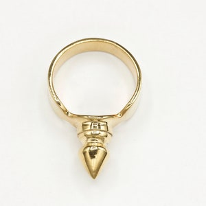 Single Spike Ring in Gold