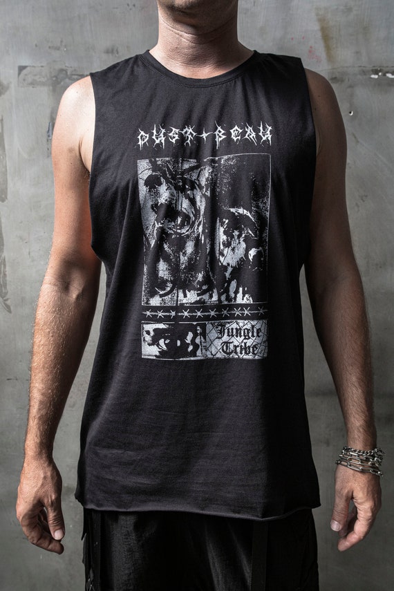 Killa Dawgs Jungle Tribe x DustandBeau Unisex Oversized Sleeveless T Shirt