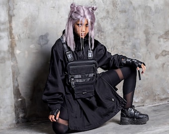 ニキ RJSFF SWEAT SETUP SIDE PANEL PARKA The Minimalist Pull Over Techwear Parka With Hide-a-way Hood