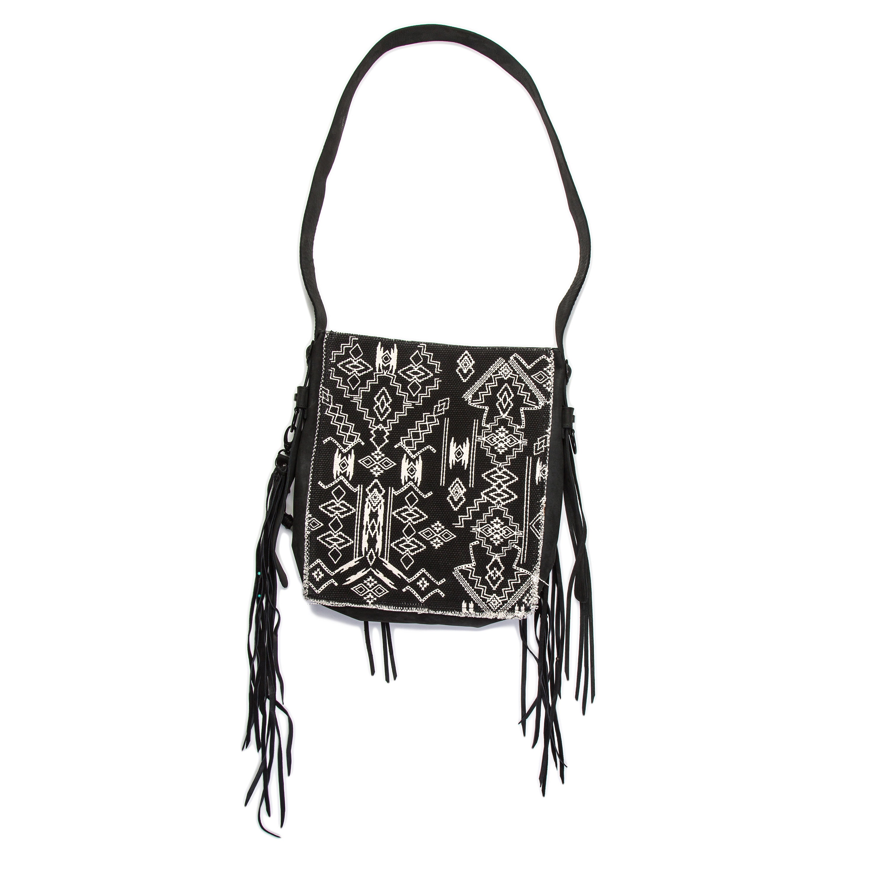 Bo' Hobo Fringe Messenger Crossbody Festival Bag