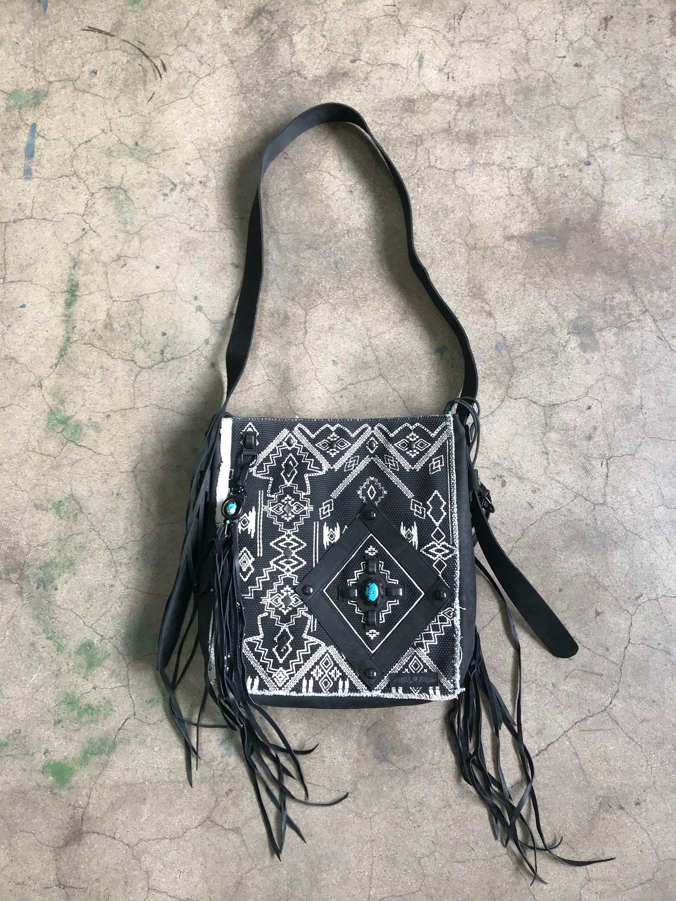 Bo' Hobo Fringe Messenger Crossbody Festival Bag