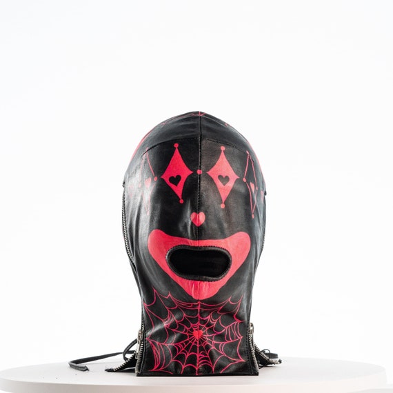 Tara Freelander x Jungle Tribe Collab Custom Leather Mask: '11/11