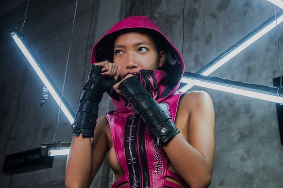 Pink Punk Ninja Hood X Dust + Beau Collab